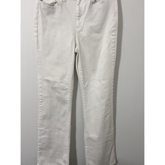 Judy Blue White High Rise Boot Cut Jeans Size 11/30 - Picture 4 of 8